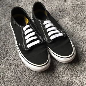 Black Authentic Style Vans